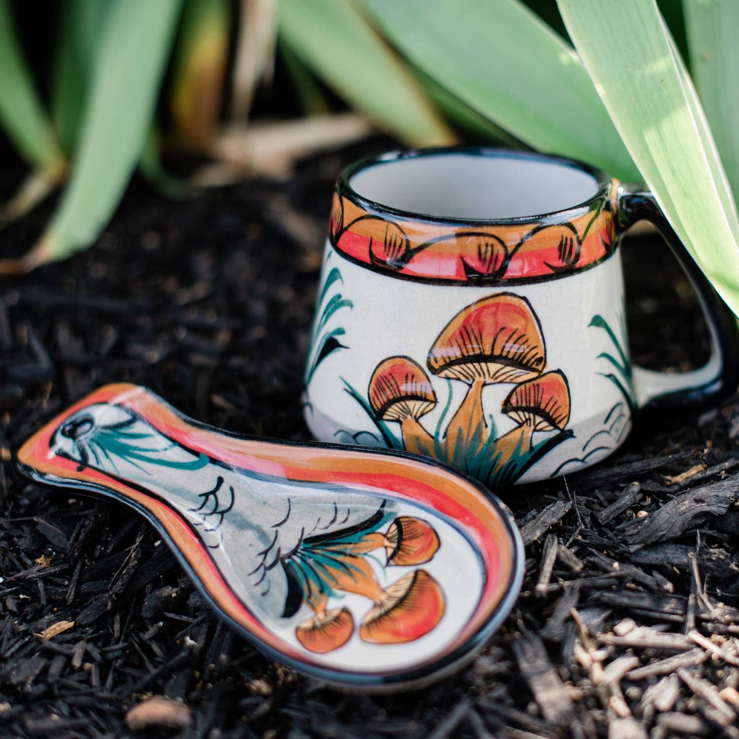 Mushroom Spoon Rest