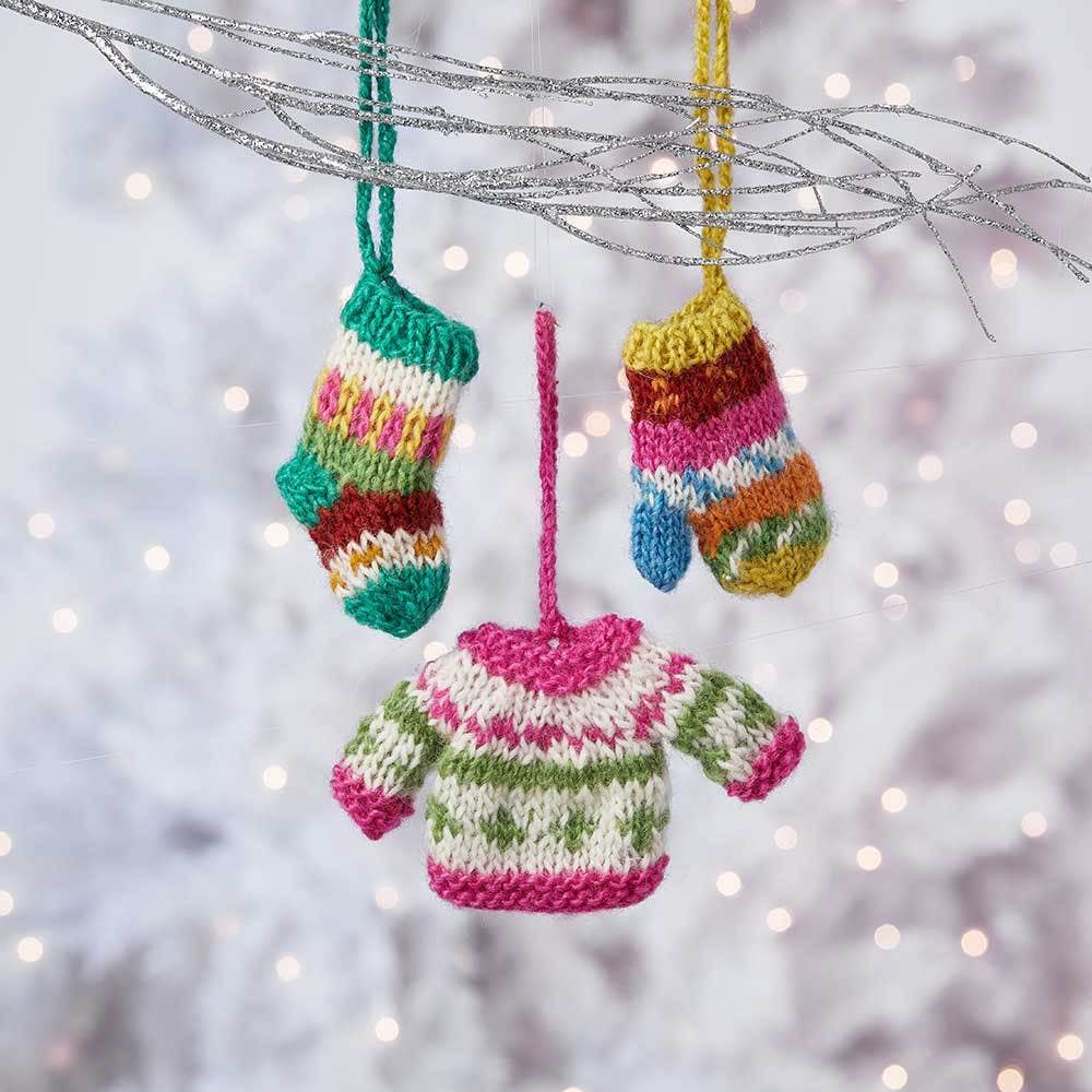 All Bundled Up Knit Ornament