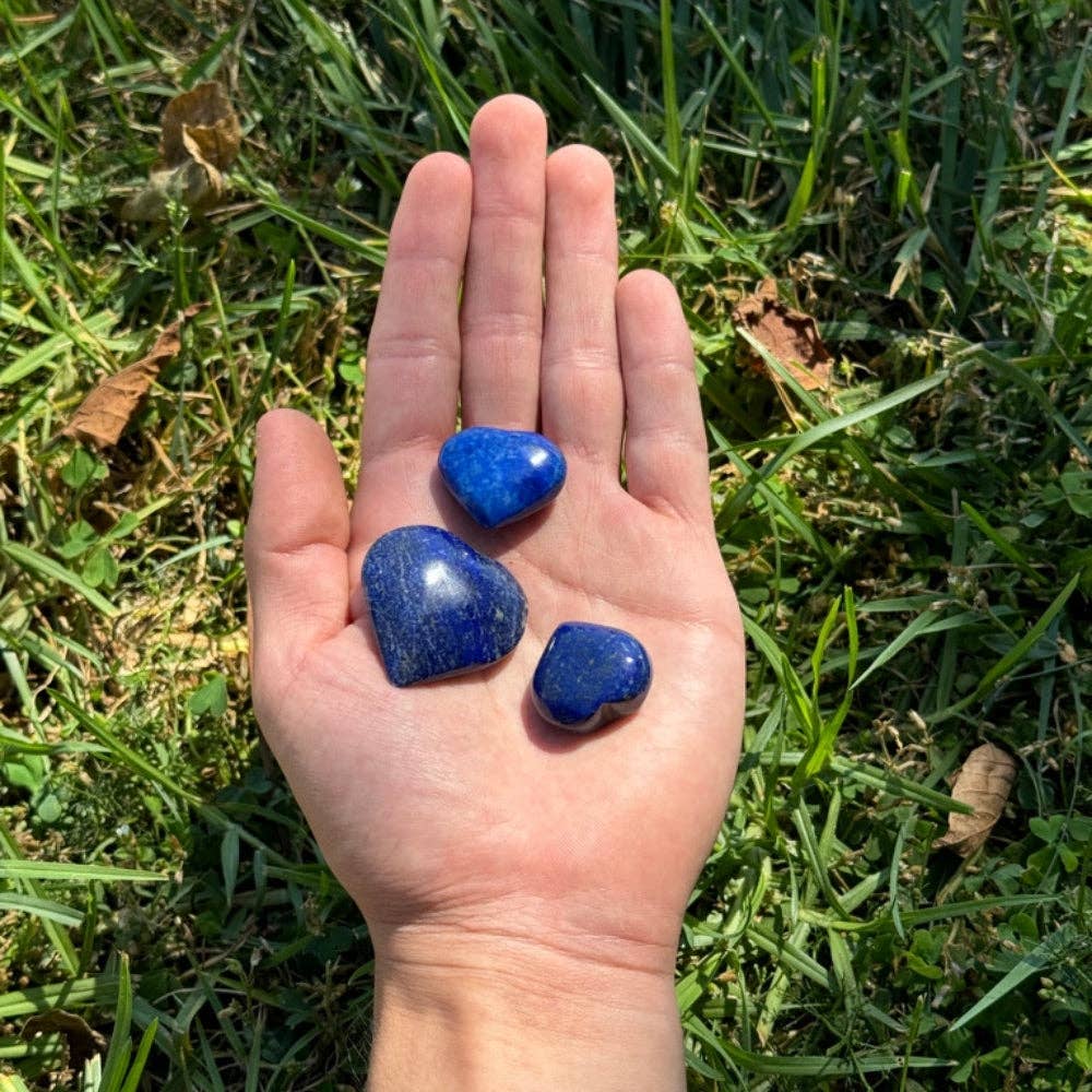 Crystal Heart - Lapis Lazuli