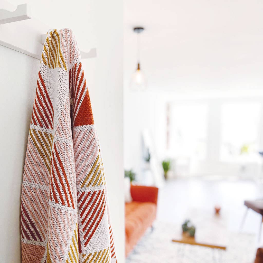 Zion Geometric Throw Blanket - Southwest