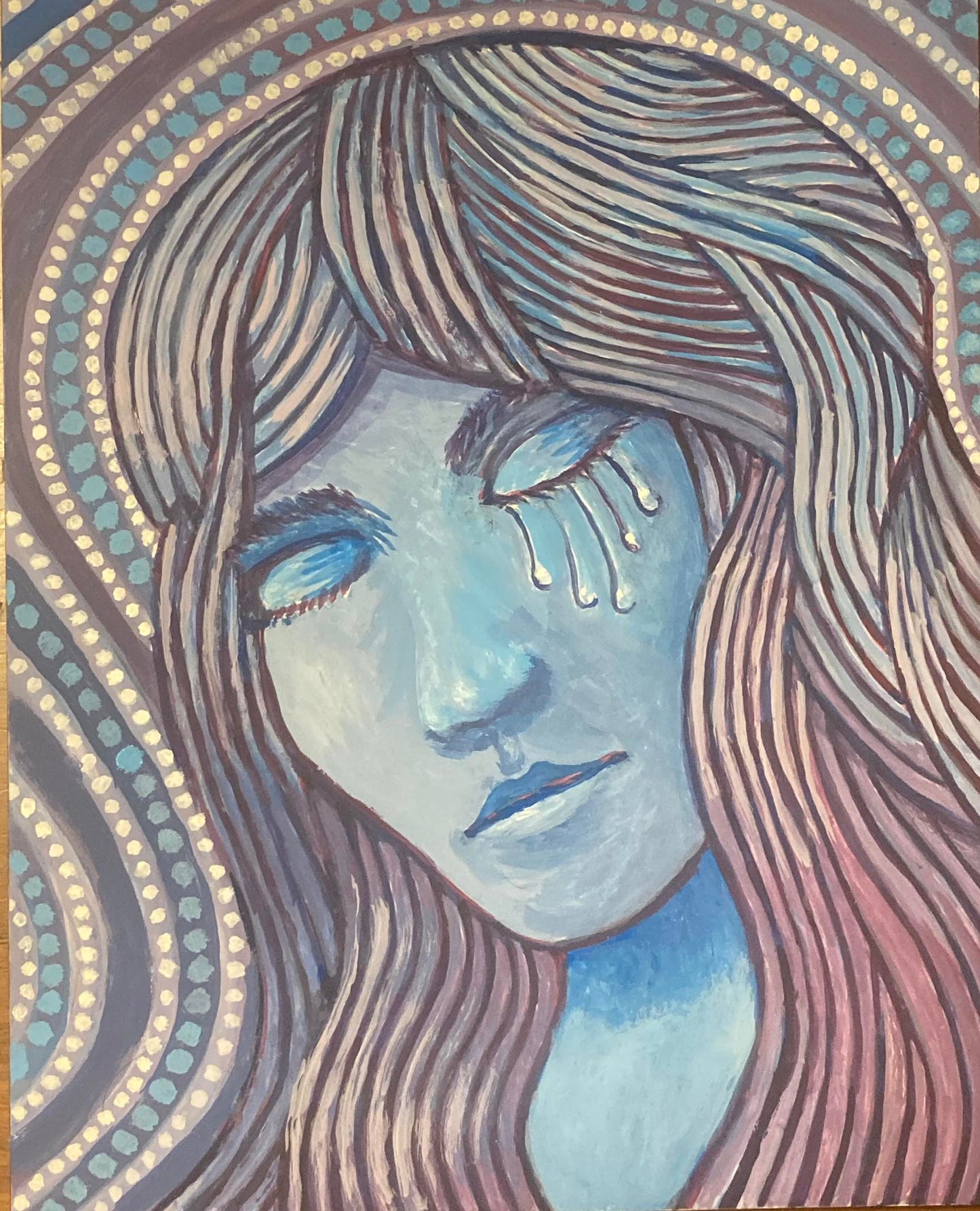 Woman at the Well Meets Living Water -Giclee Art Print