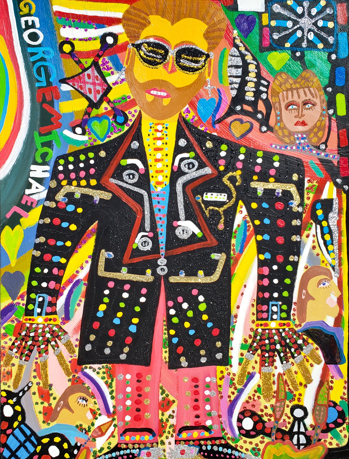 George Michael by Romano Johnson