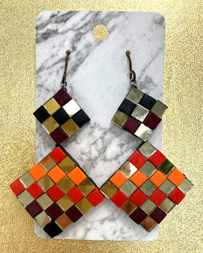Sparking earrings by Jayce Thoyre