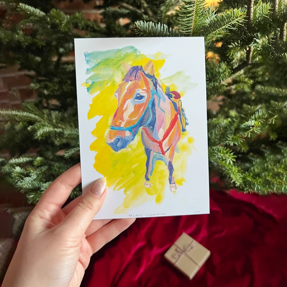 Retired Champion Mini Print