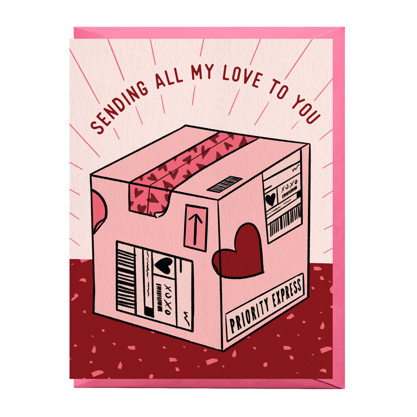 Sending Love Card