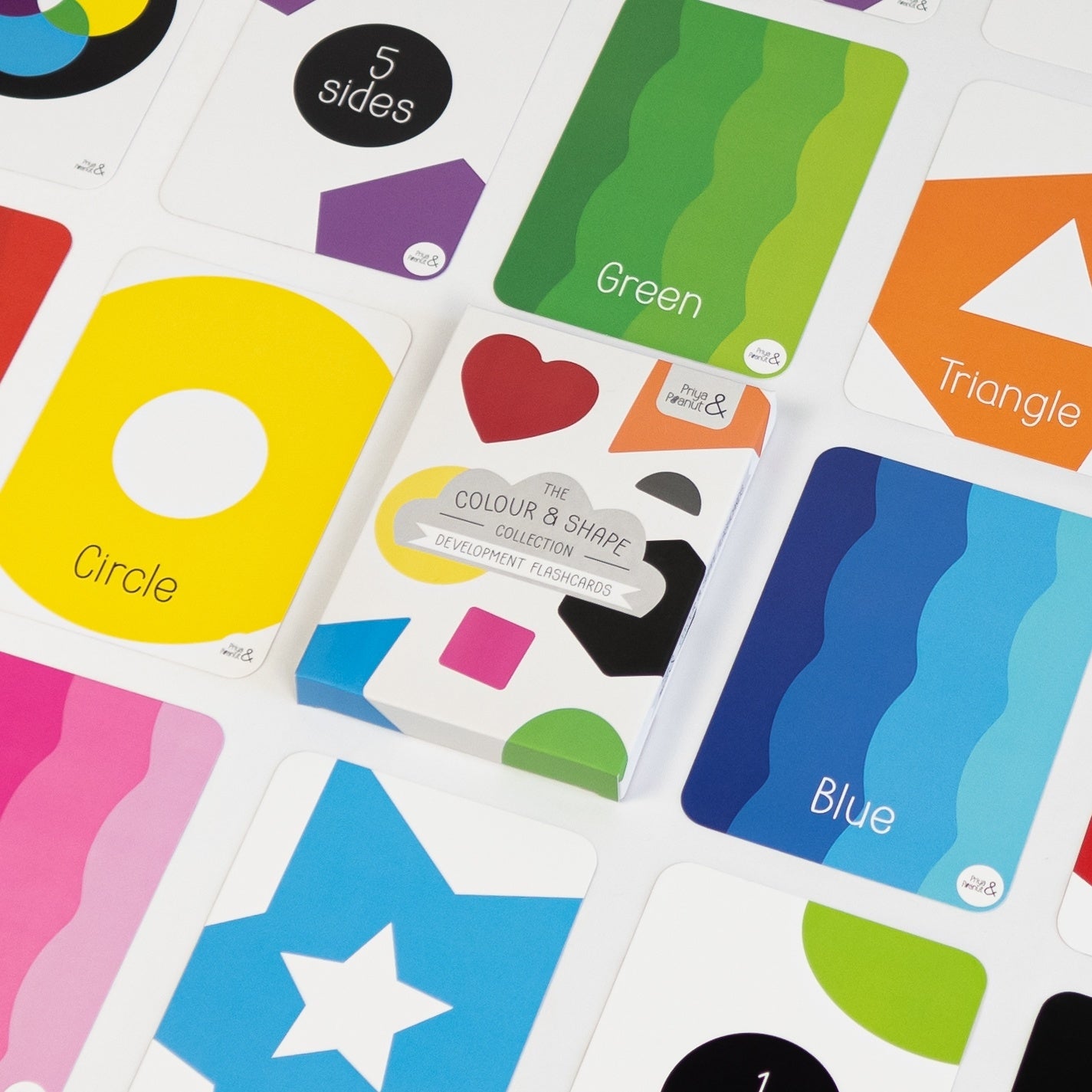 The Colour & Shape Flashcard Collection - Learning Made Fun
