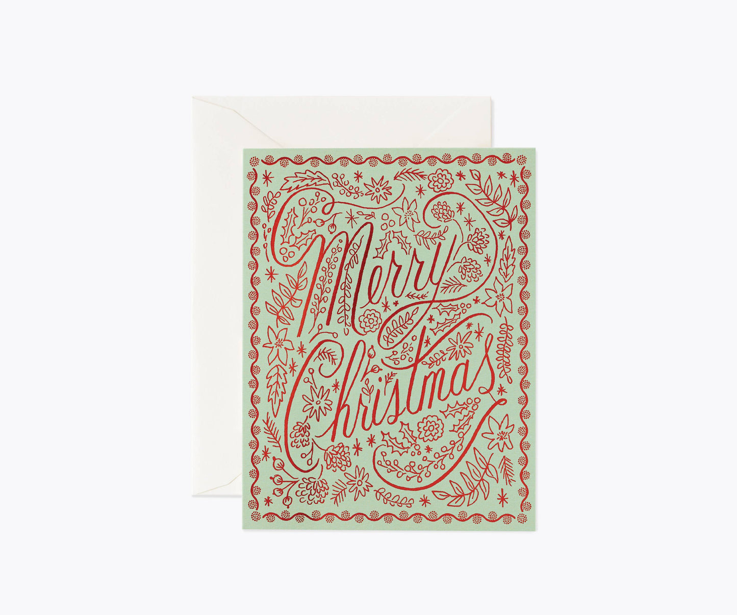 Boxed Set of Crimson Christmas Cards