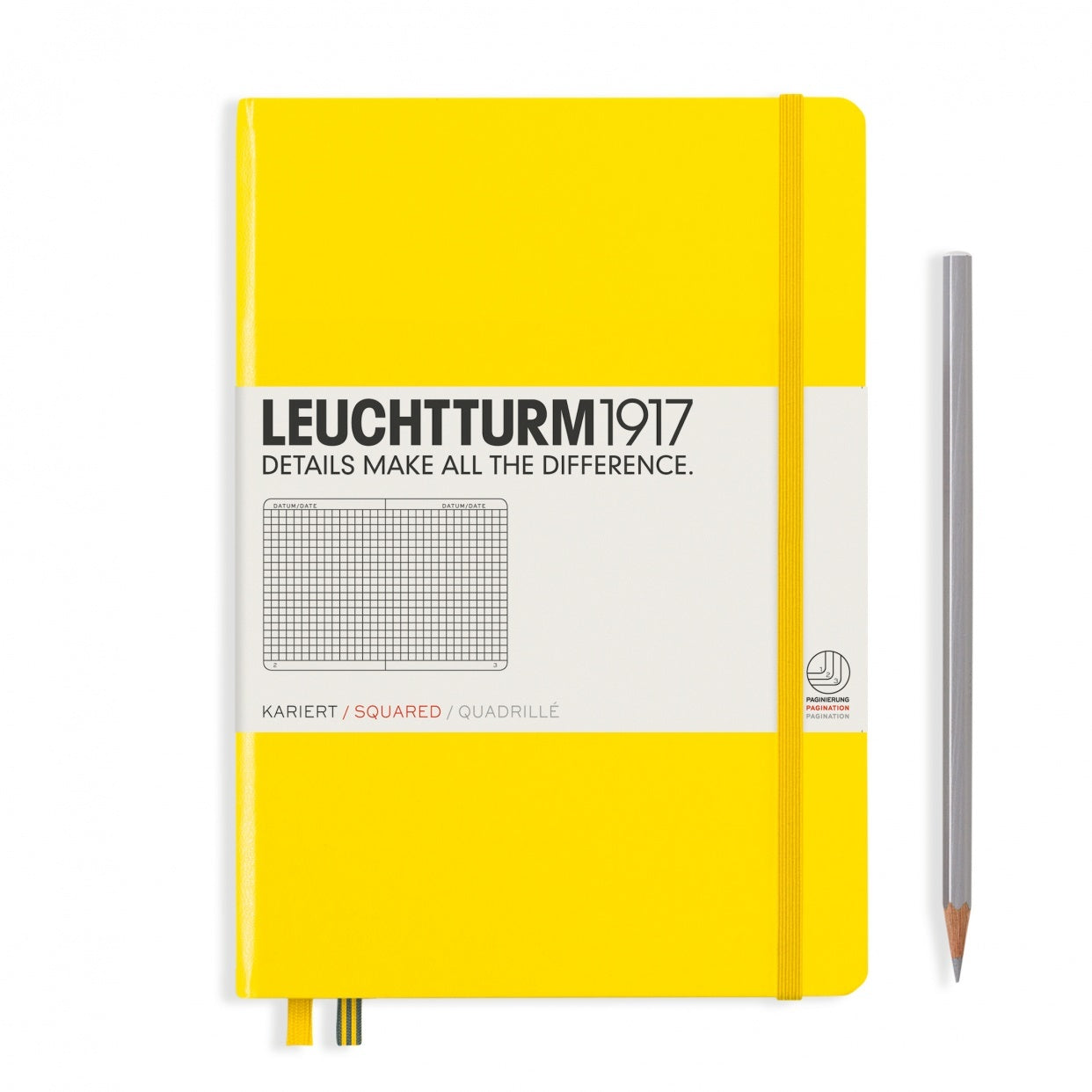 Notebook Hardcover Pocket (A6) - 187 pages - Ruled