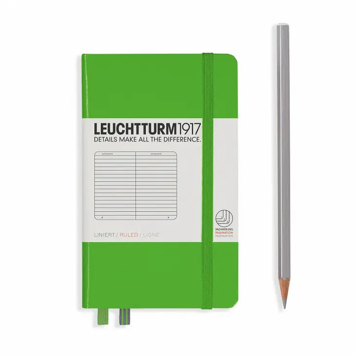 Notebook Hardcover Pocket (A6) - 187 pages - Ruled