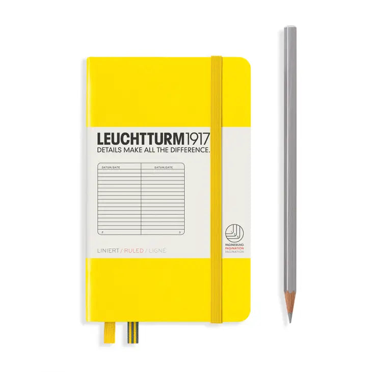 Notebook Hardcover Pocket (A6) - 187 pages - Ruled