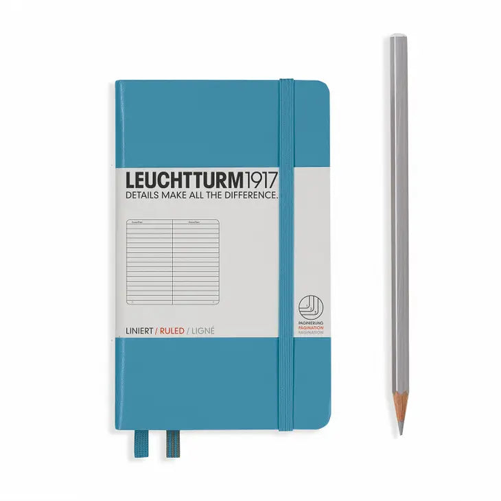 Notebook Hardcover Pocket (A6) - 187 pages - Ruled