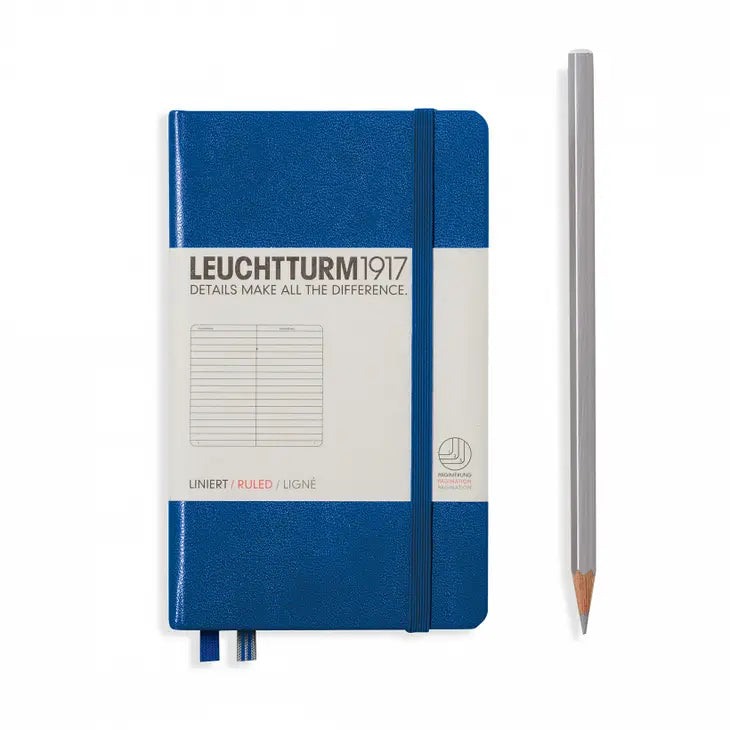 Notebook Hardcover Pocket (A6) - 187 pages - Ruled