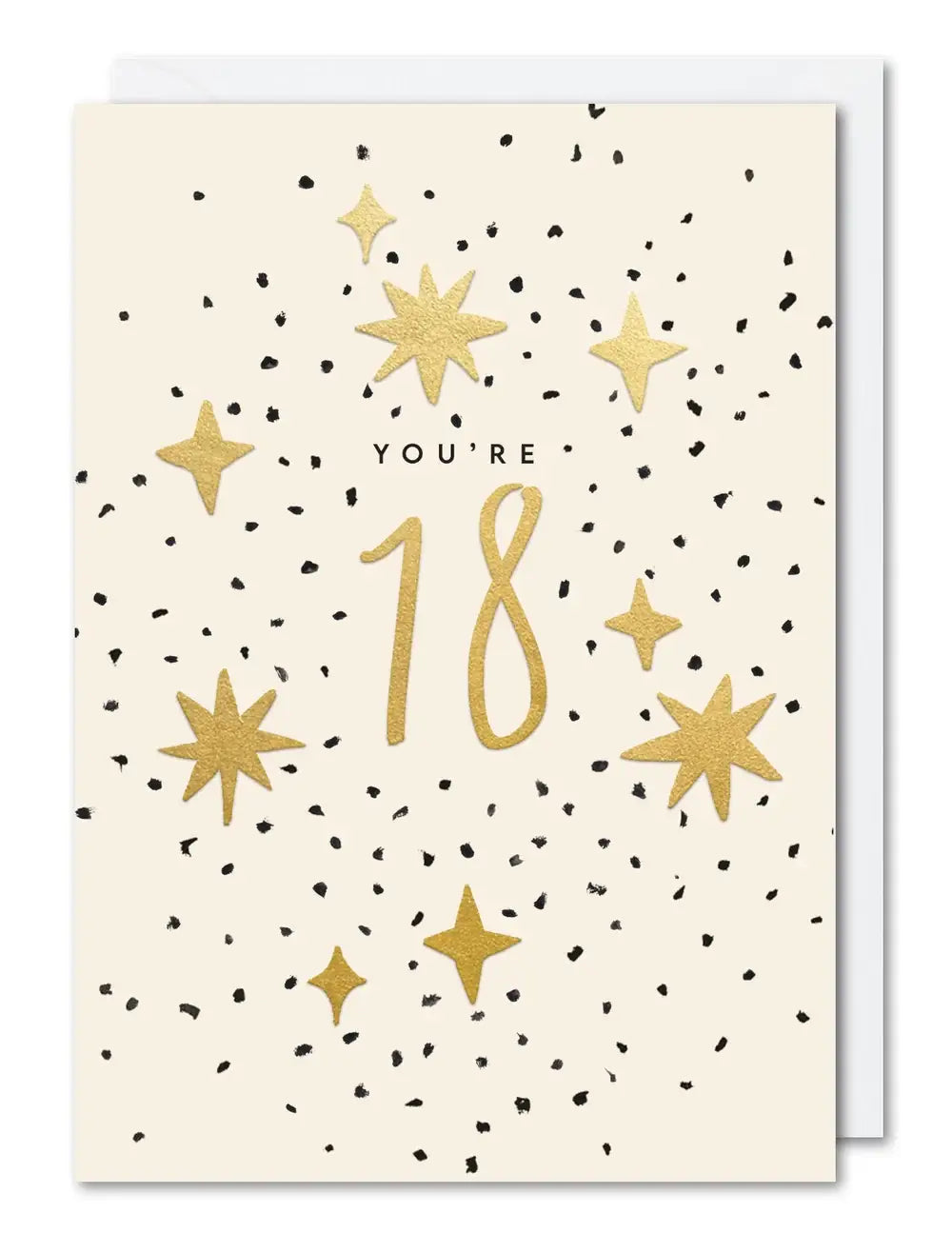You're 18 Birthday Age Card