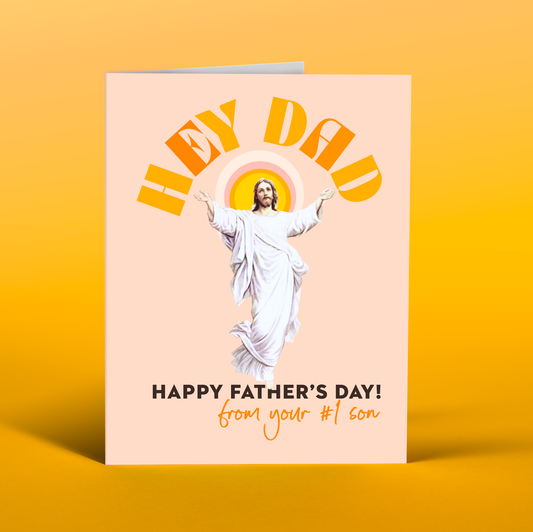 Hey Dad! Jesus Card