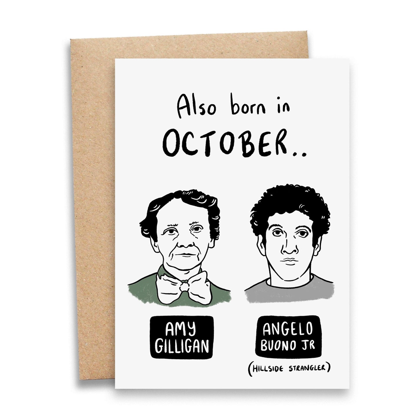 Serial Killer | October Birthday Card