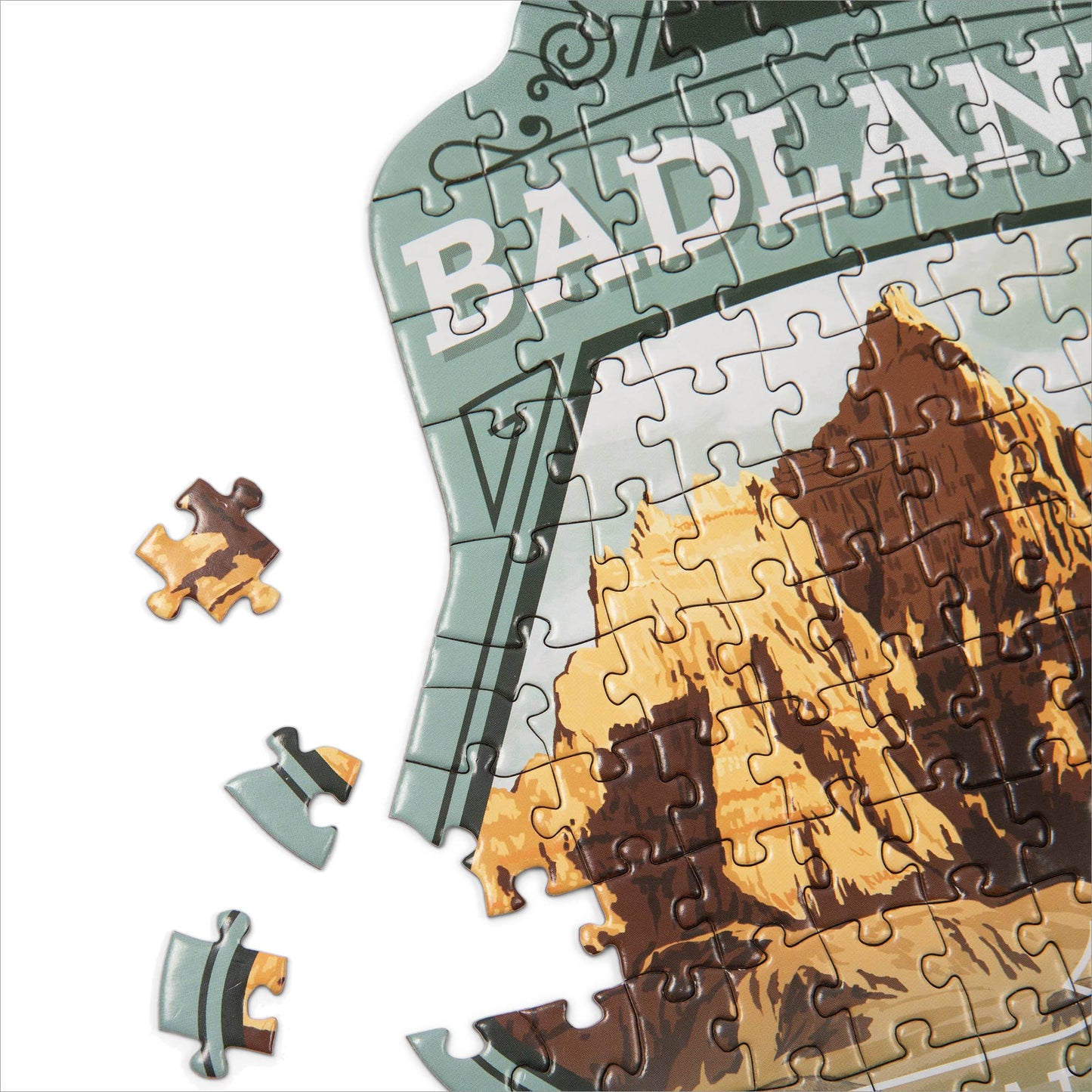 Badlands - Mini Puzzle, Protect Our National Parks