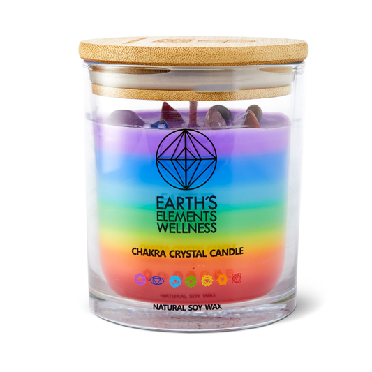 Crystal Candle, 7 Chakra