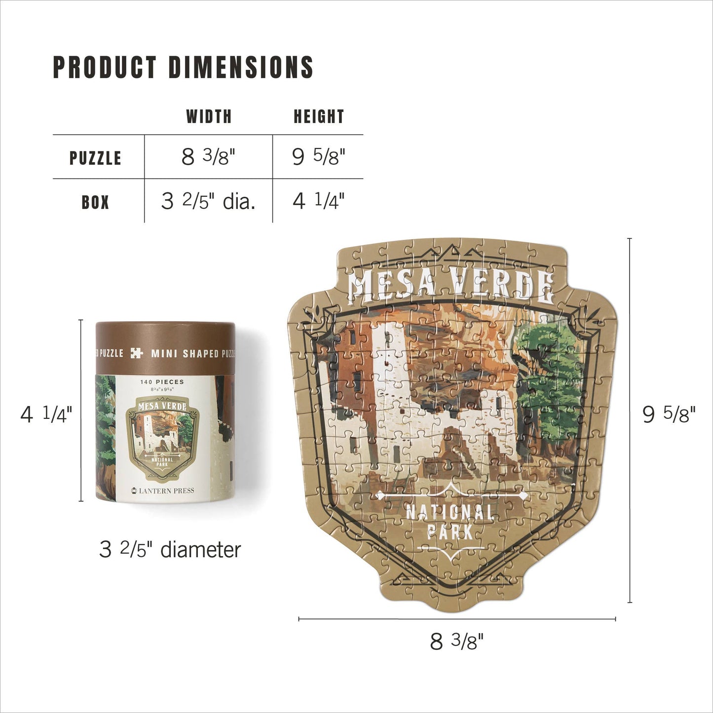 Mesa Verde - Mini Puzzle, Protect Our National Parks
