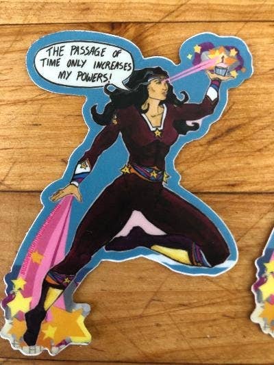 Mini Wonder Woman Stickers!