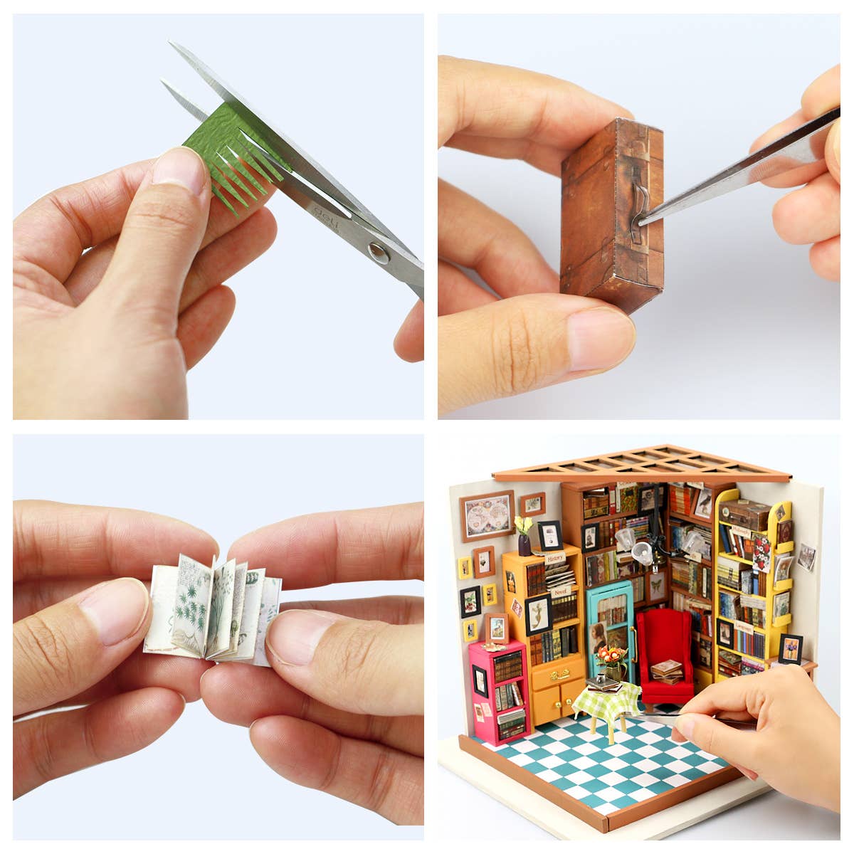 Sam's Study- DIY Miniature House Kit