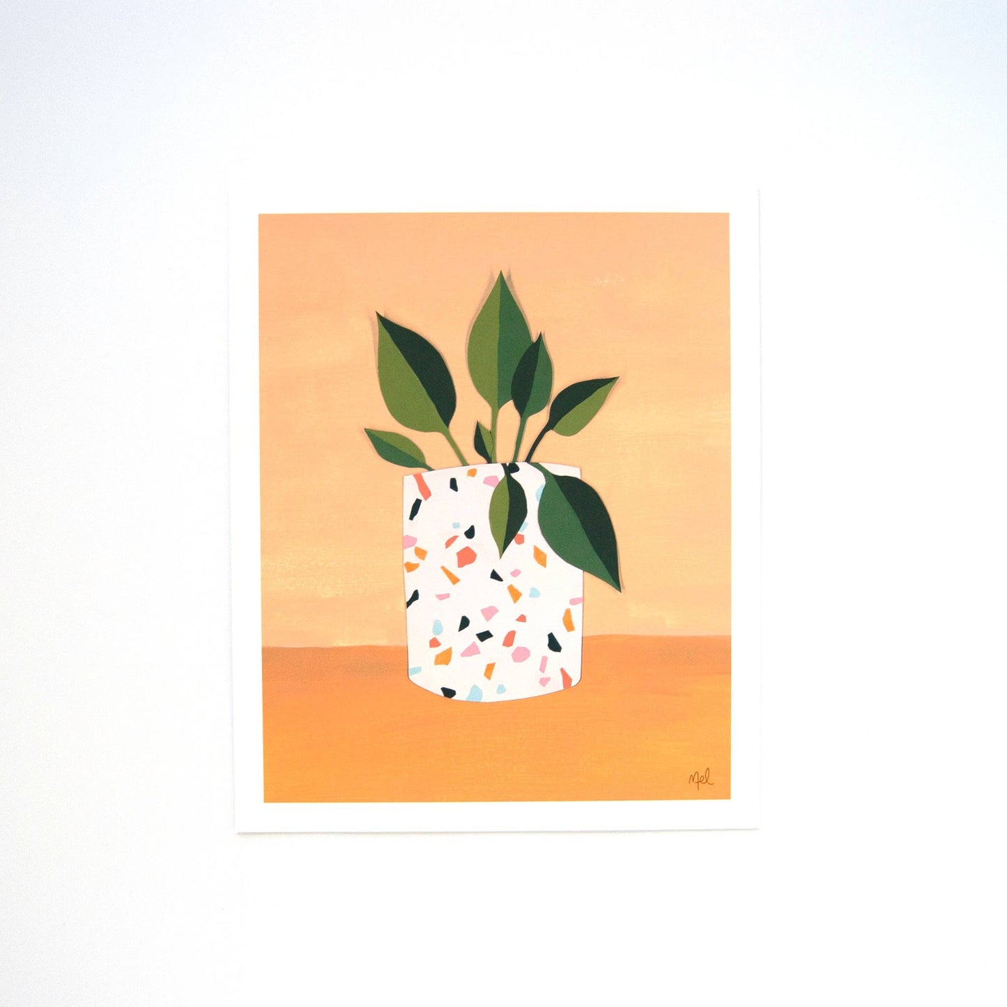 "Sunny Jade Pothos" A Vertical Print