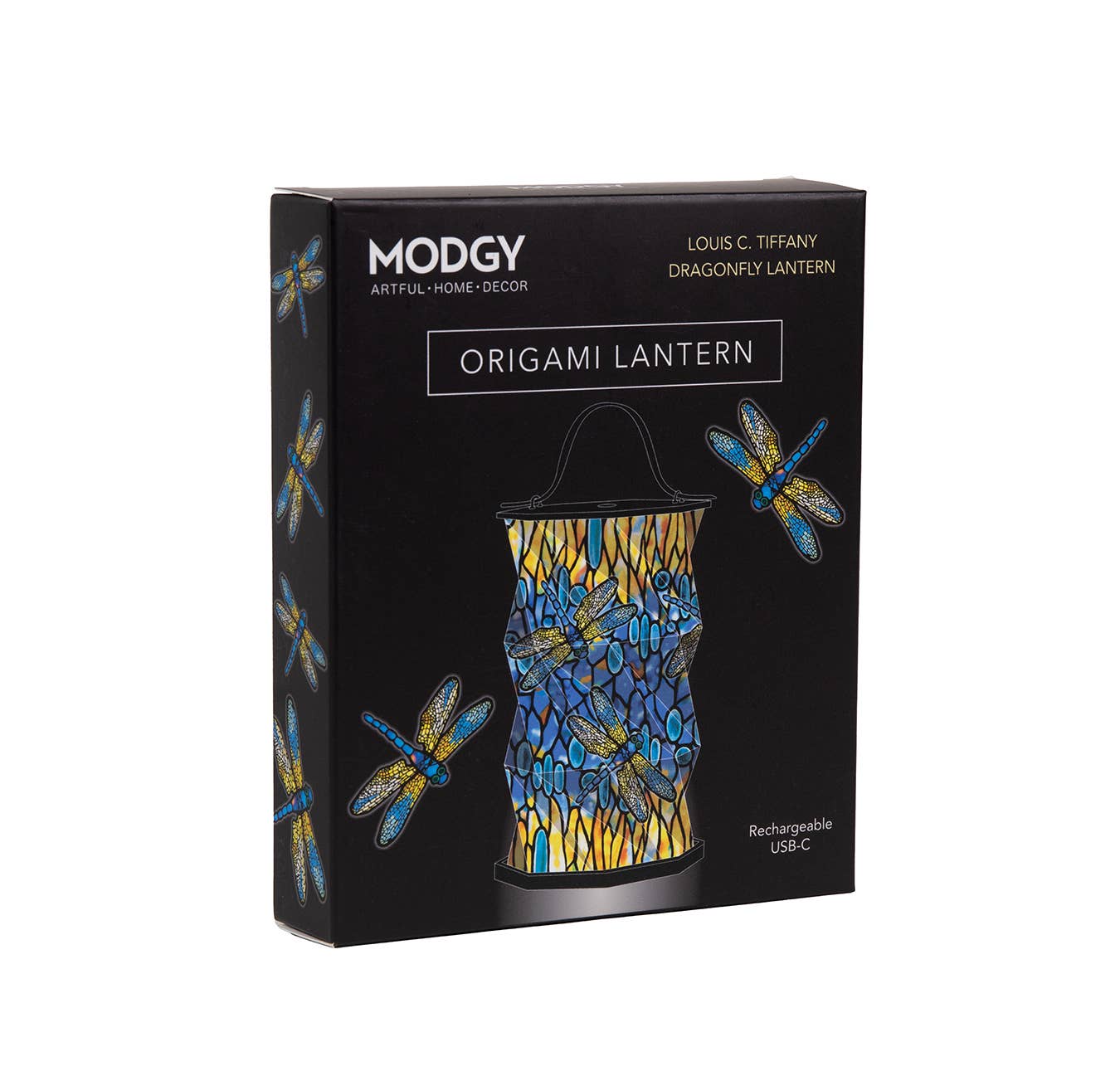Louis C. Tiffany-Modgy-Dragonfly Origami Lantern