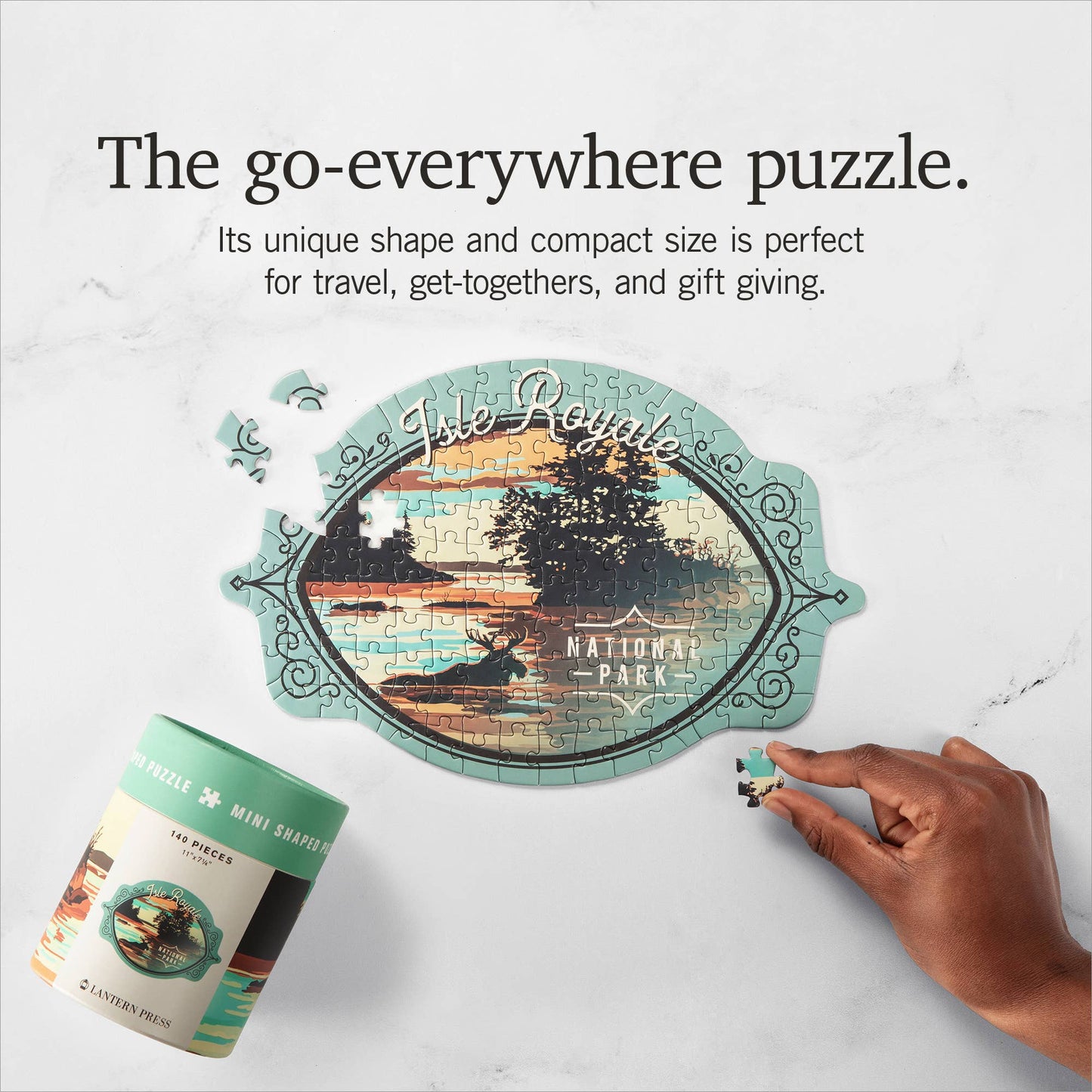 Isle Royale Mini Puzzle - Protect Our National Parks