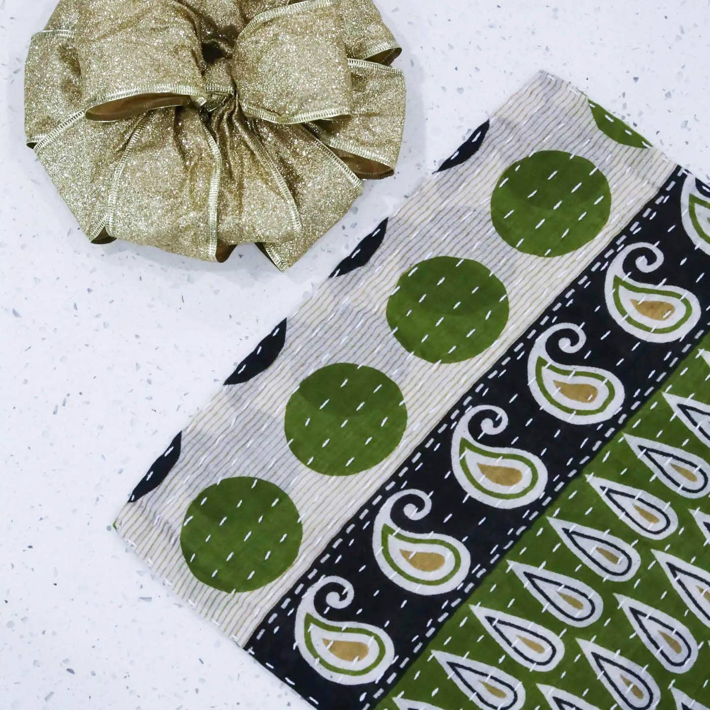 Kantha Dish Cloth | Christmas