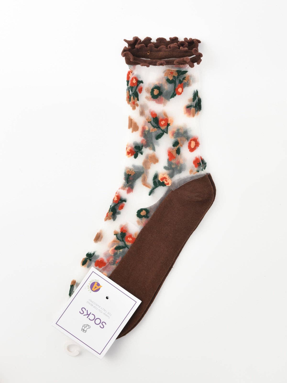 Rufia - Floral Pattern Summer Socks