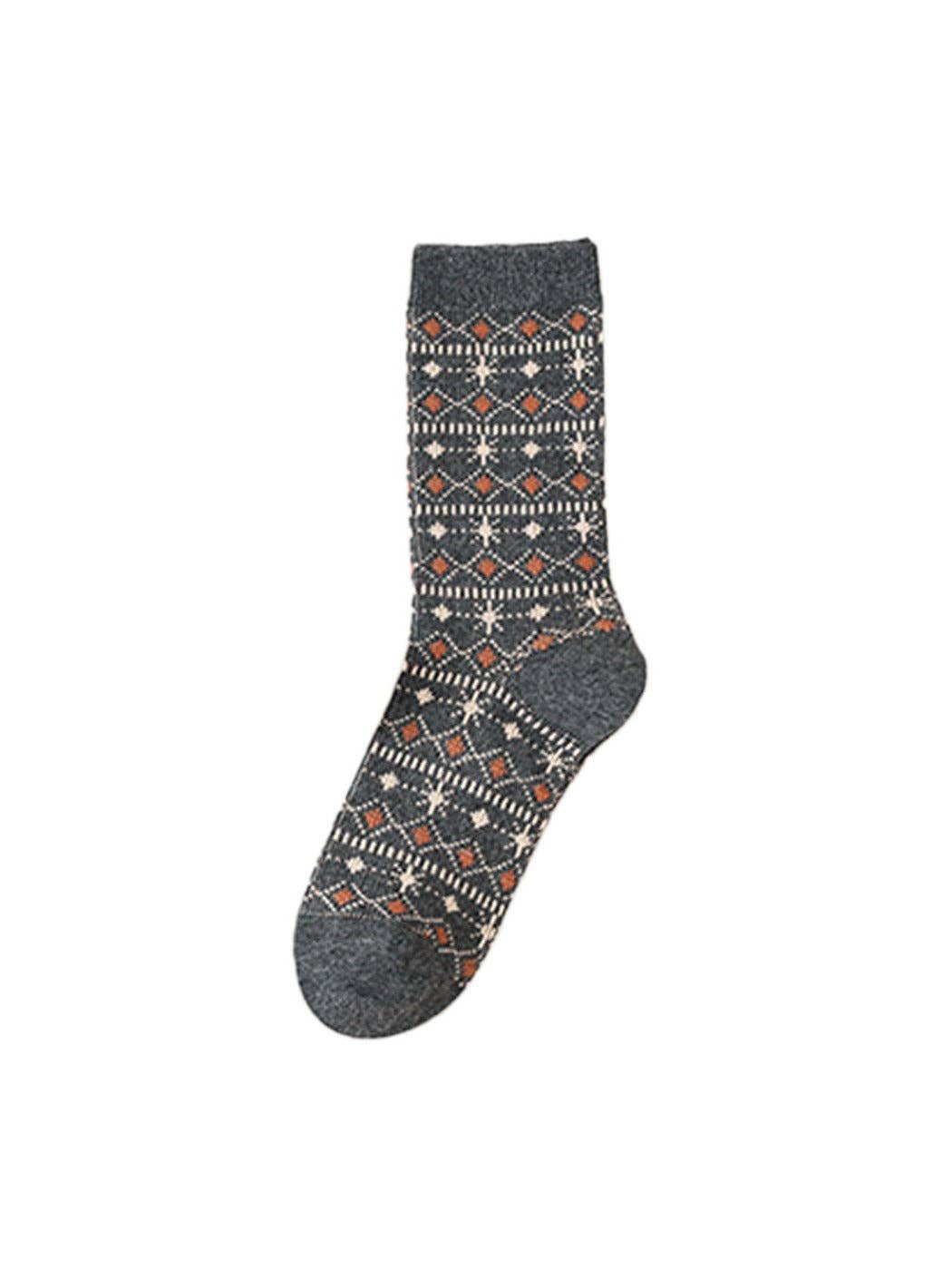 Rufia - Nordic Style Winter Mid-Calf Socks
