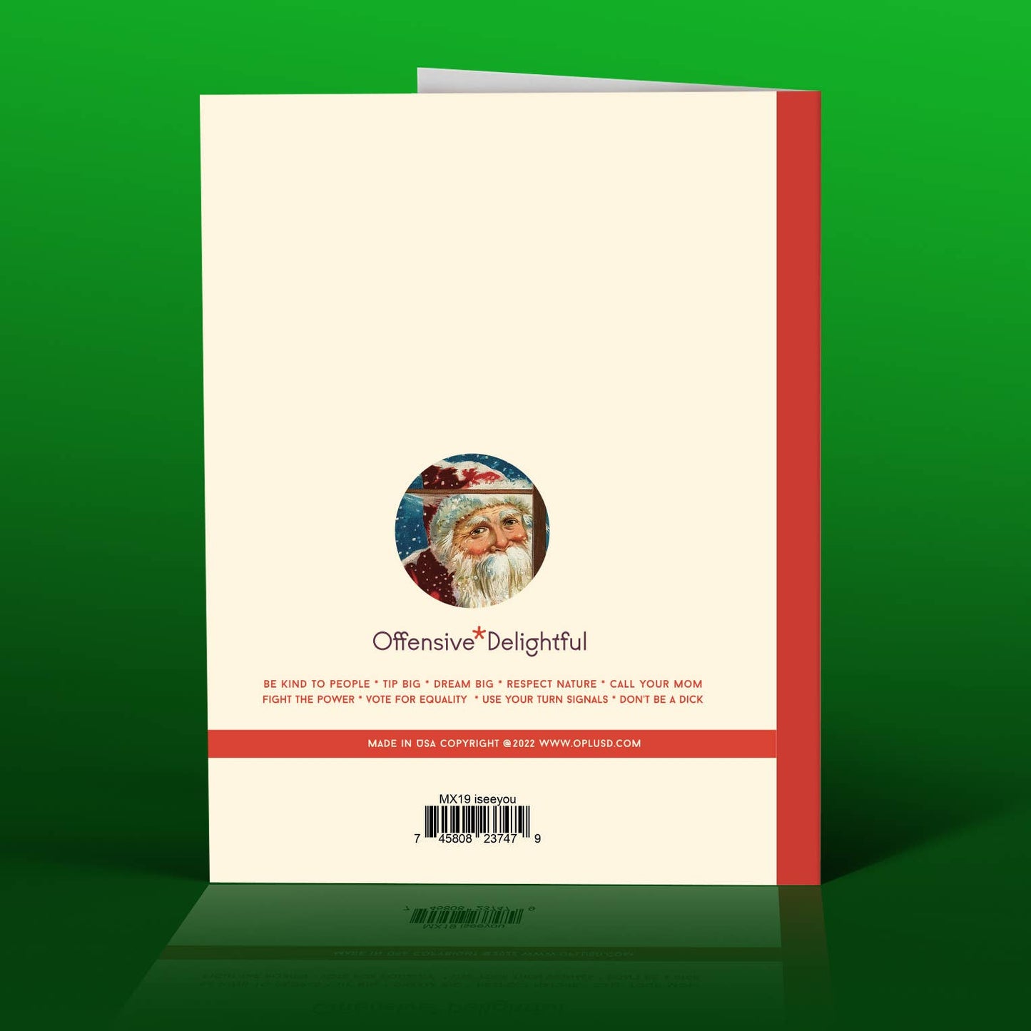 I SEE YOU! christmas card