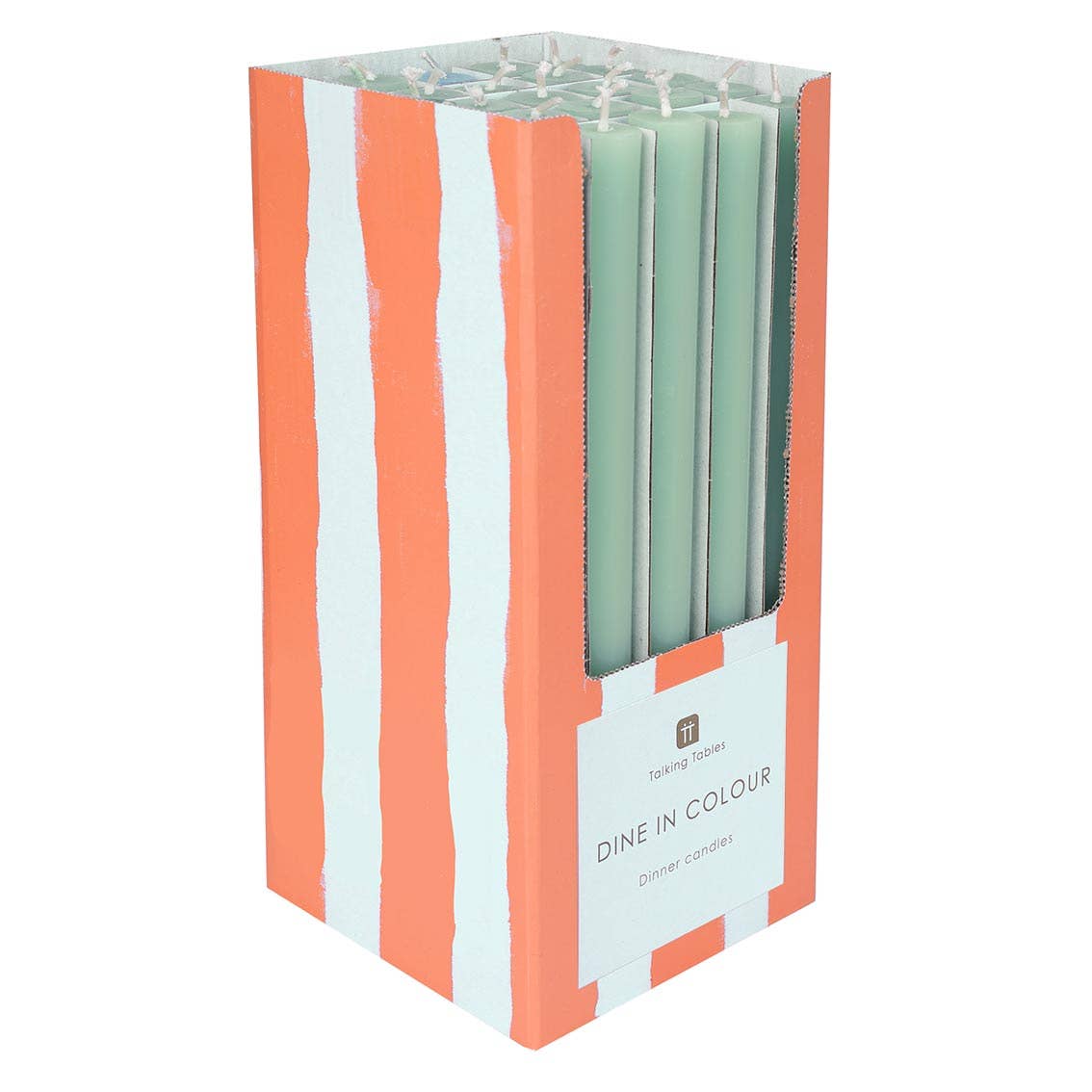 Sage Green Dinner Candles