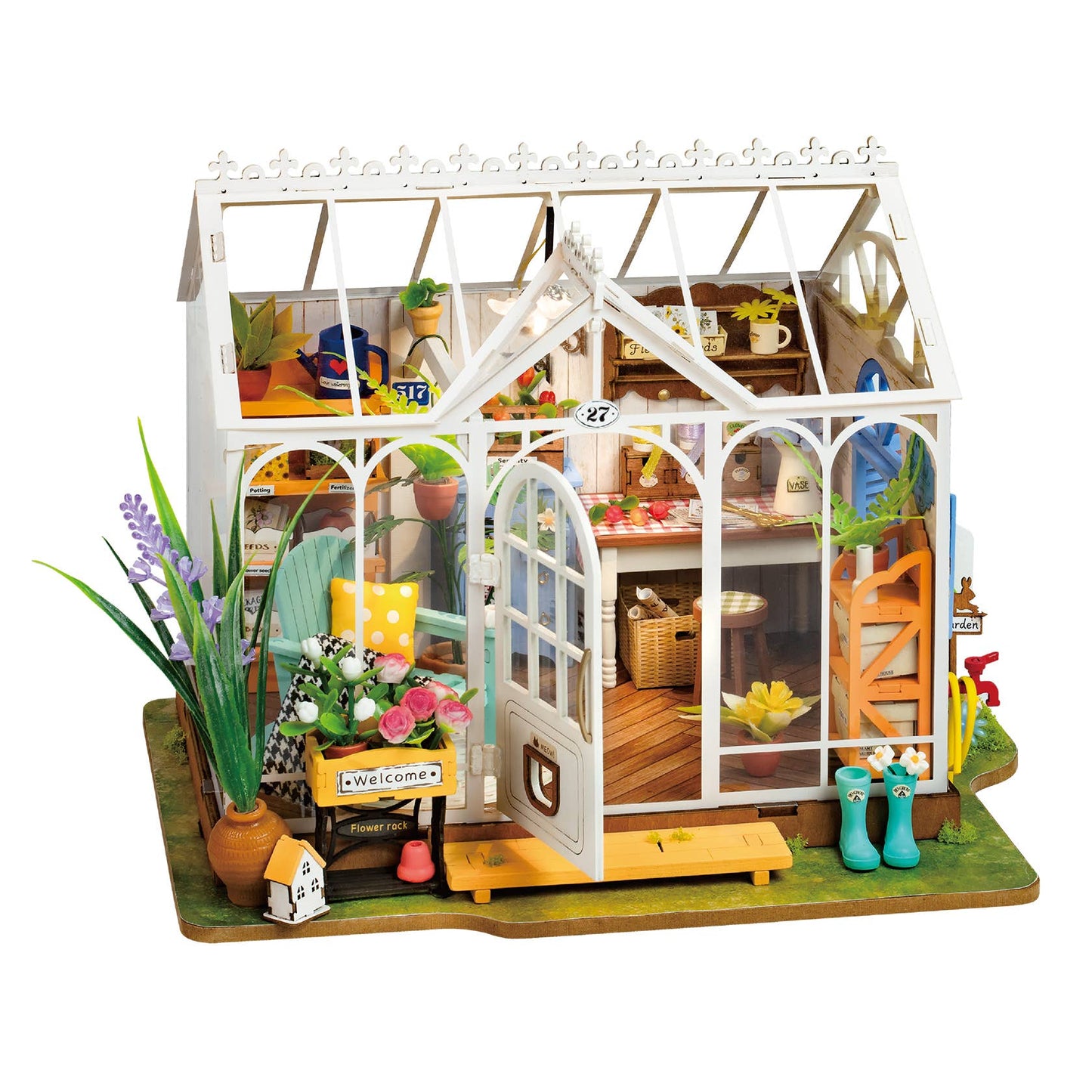 Dreamy Garden House- DIY Miniature House Kit