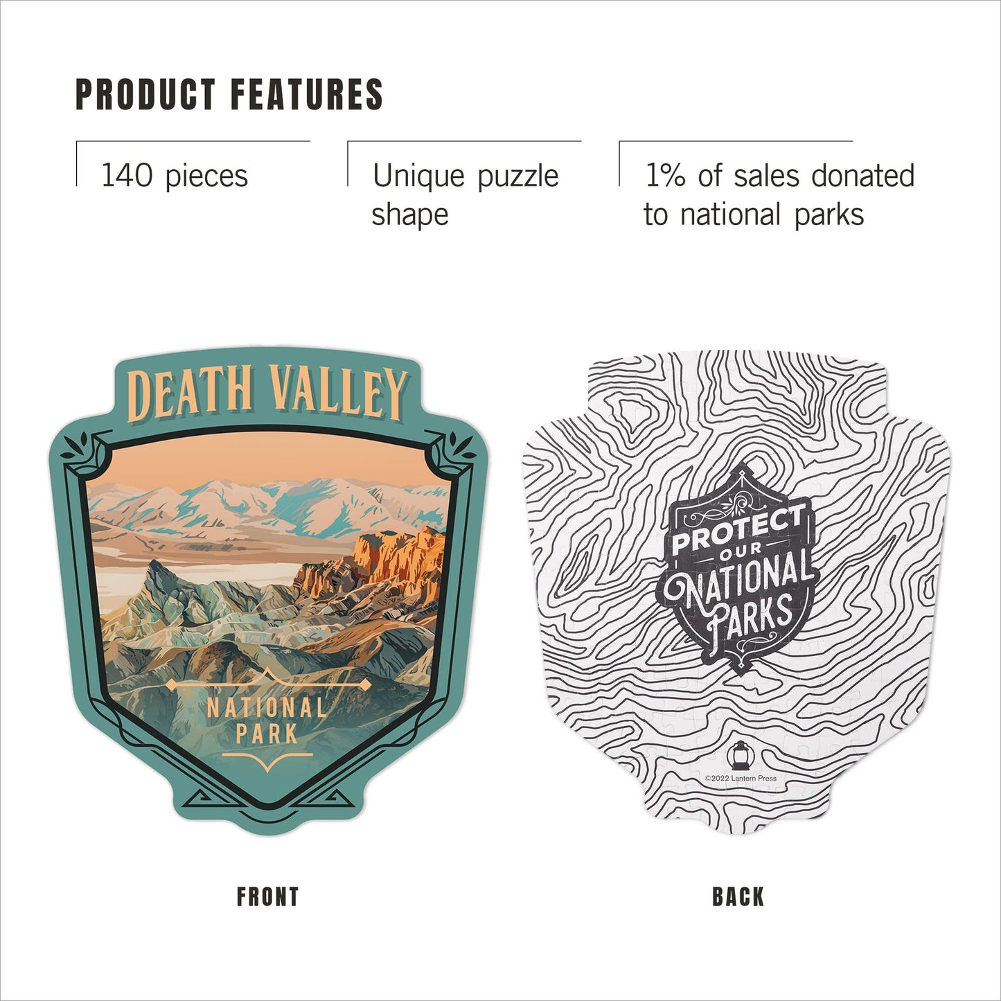 Death Valley - Mini Puzzle, Protect Our National Parks