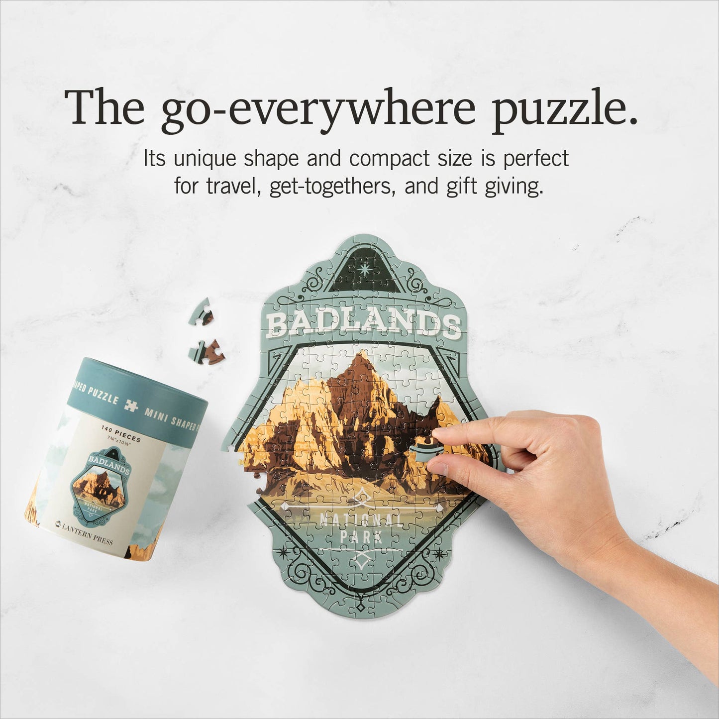 Badlands - Mini Puzzle, Protect Our National Parks