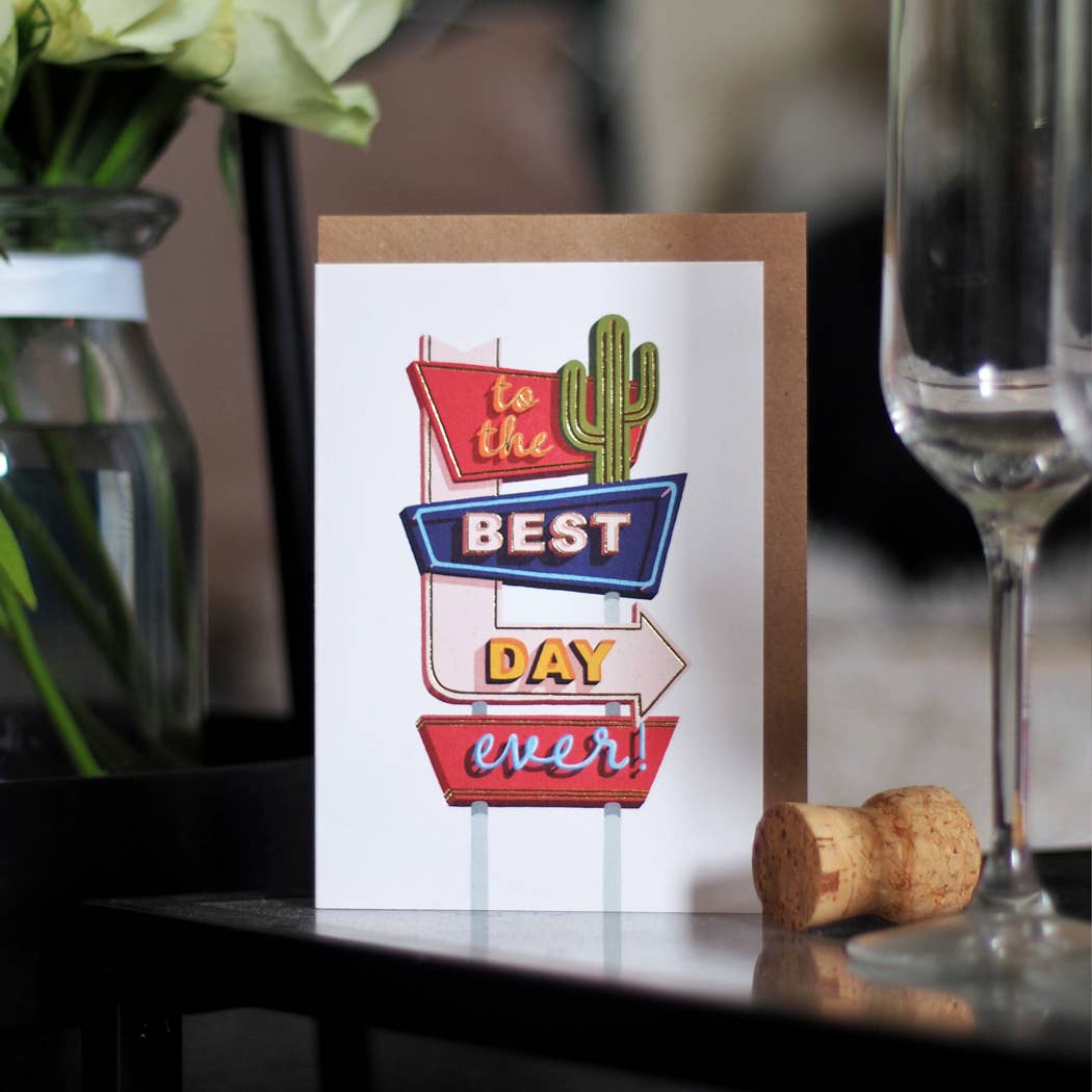 Best Day Ever Card | Congratulations Card | Celebration