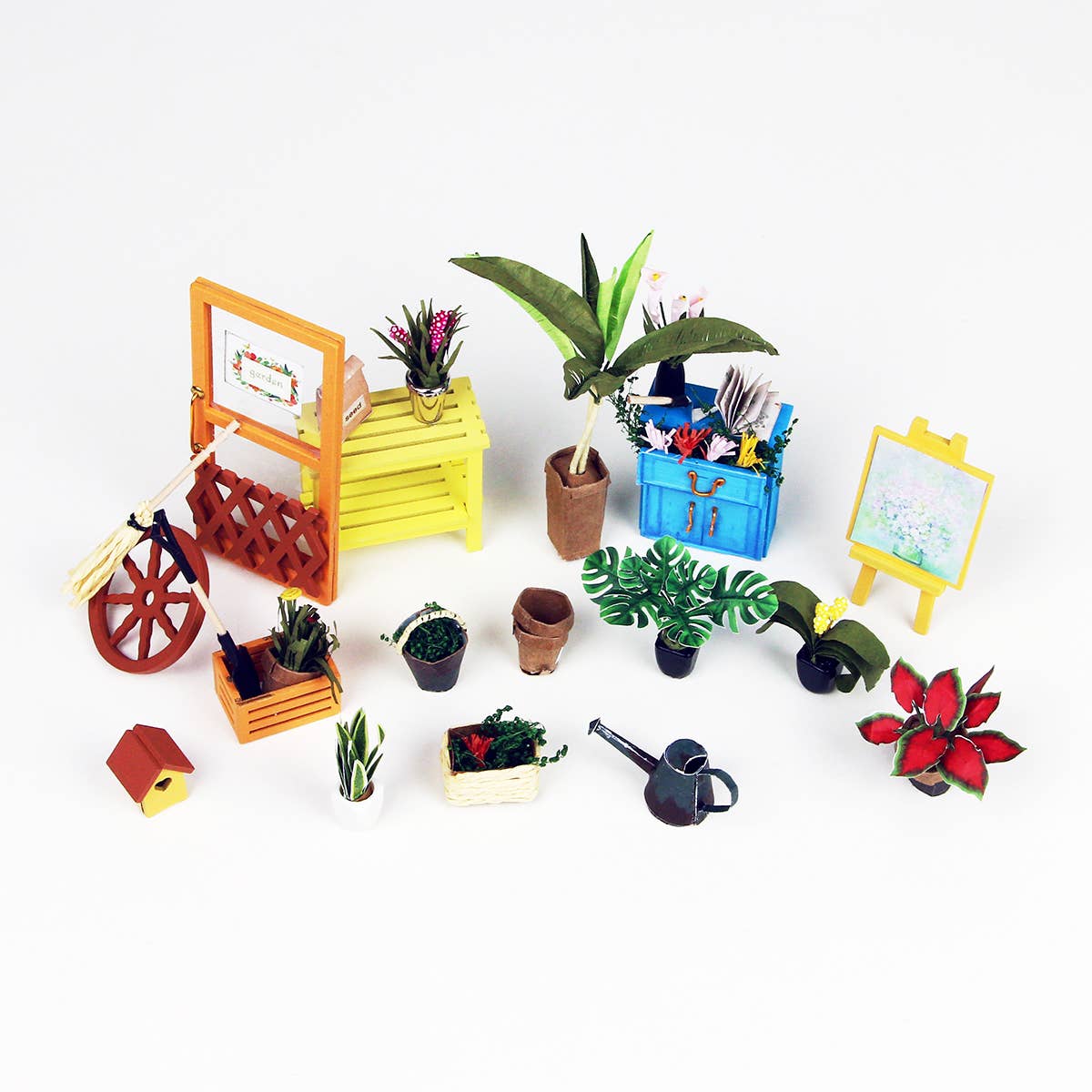 Cathy's Flower House- DIY Miniature House Kit