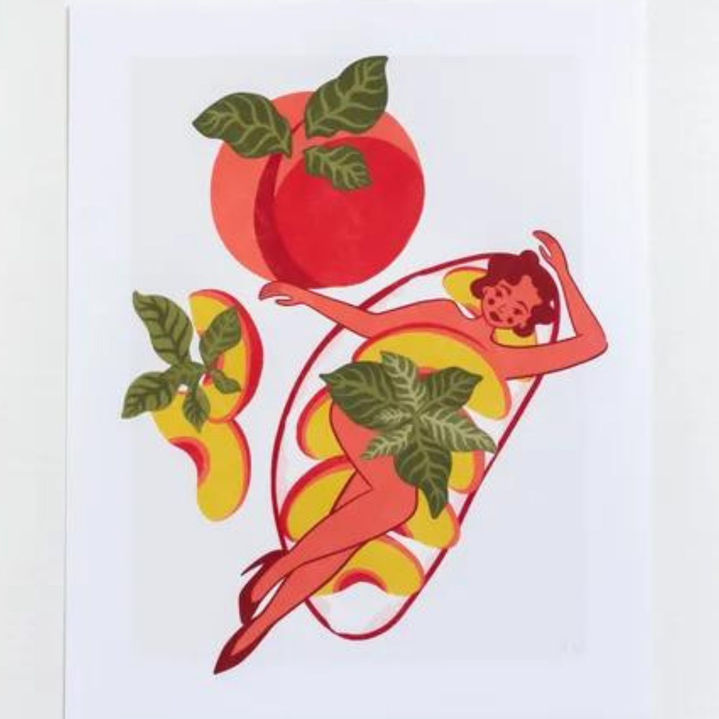 Peachy Keen - Art Print