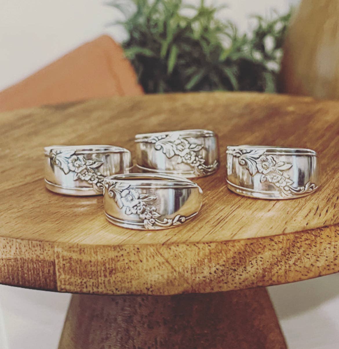Queen Bess Vintage Spoon Ring