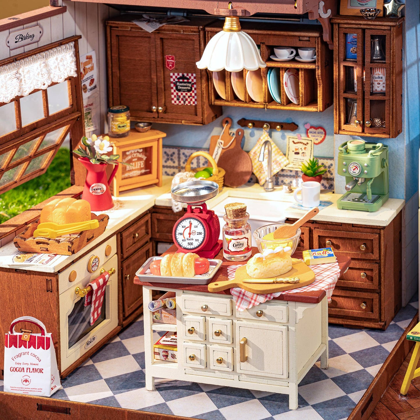Baking Kitchen- DIY Miniature House Kit