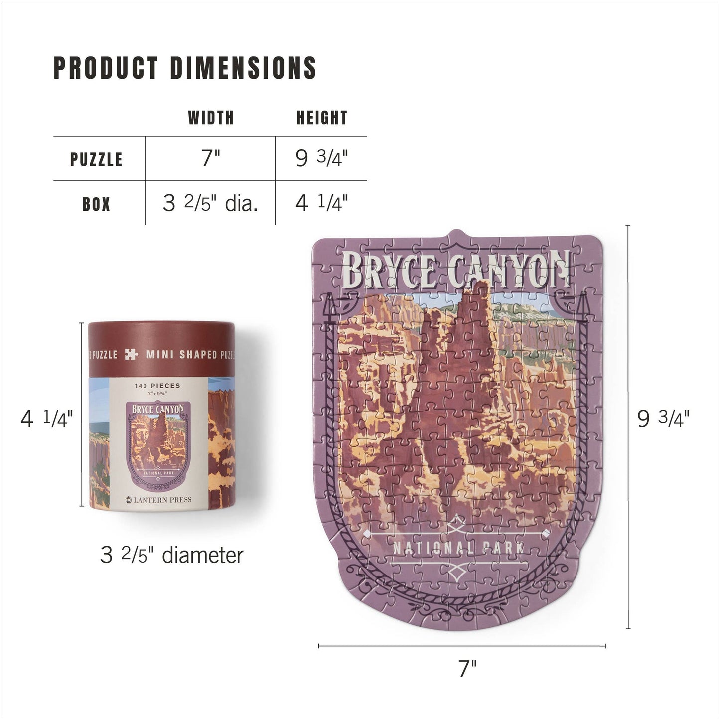 Bryce Canyon - Mini Puzzle, Protect Our National Parks
