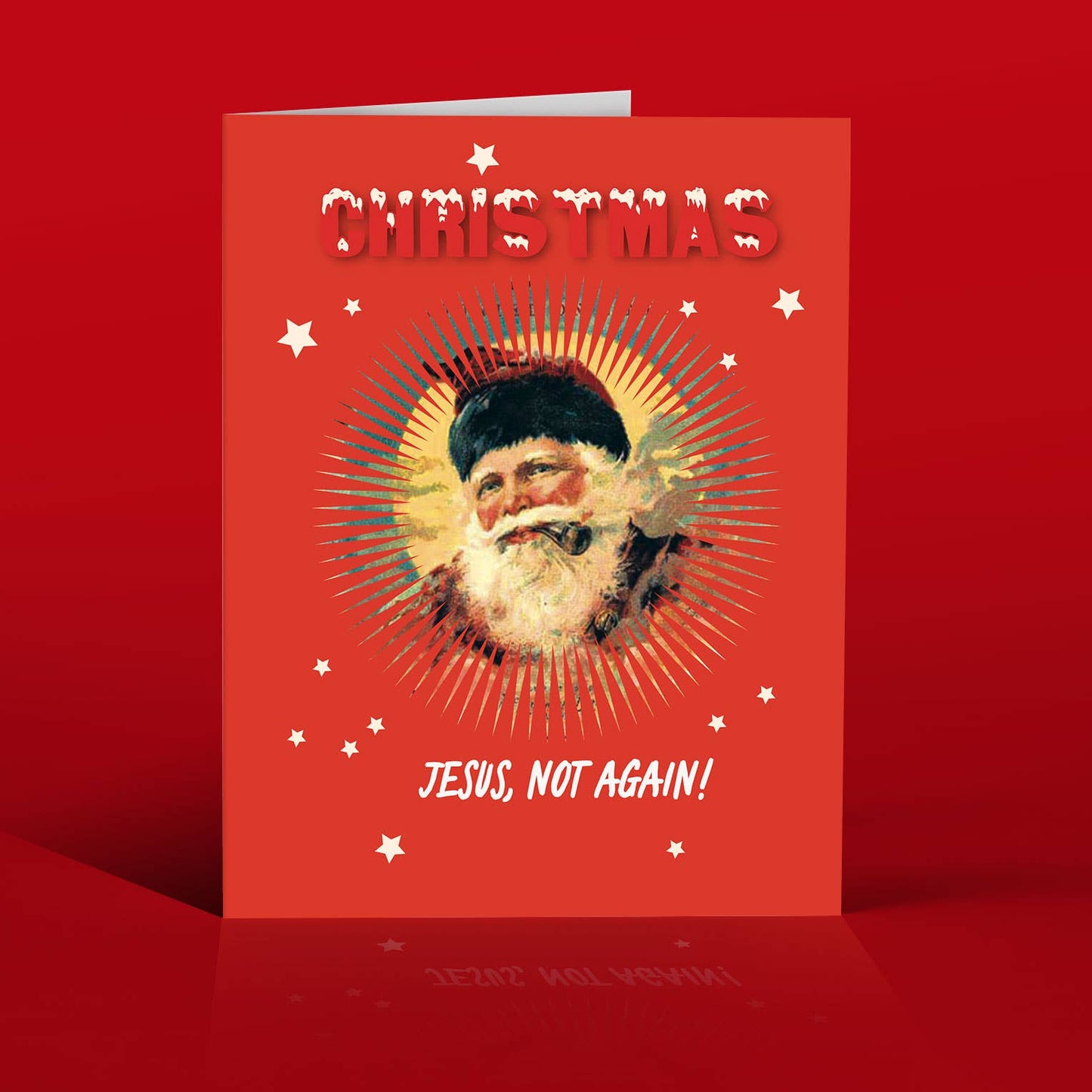 NOT AGAIN! christmas card