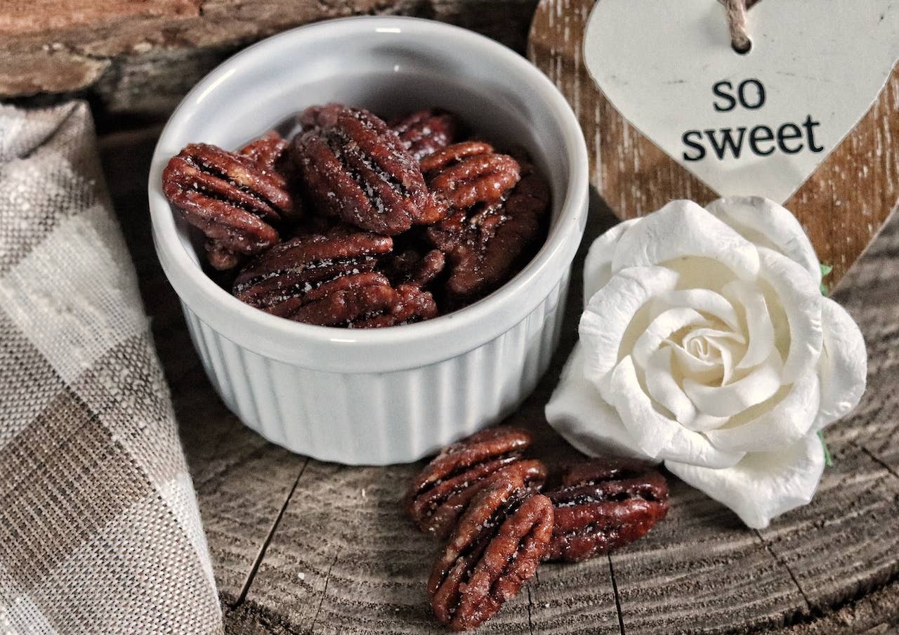 Fortune Favors The Classic Candied Pecans