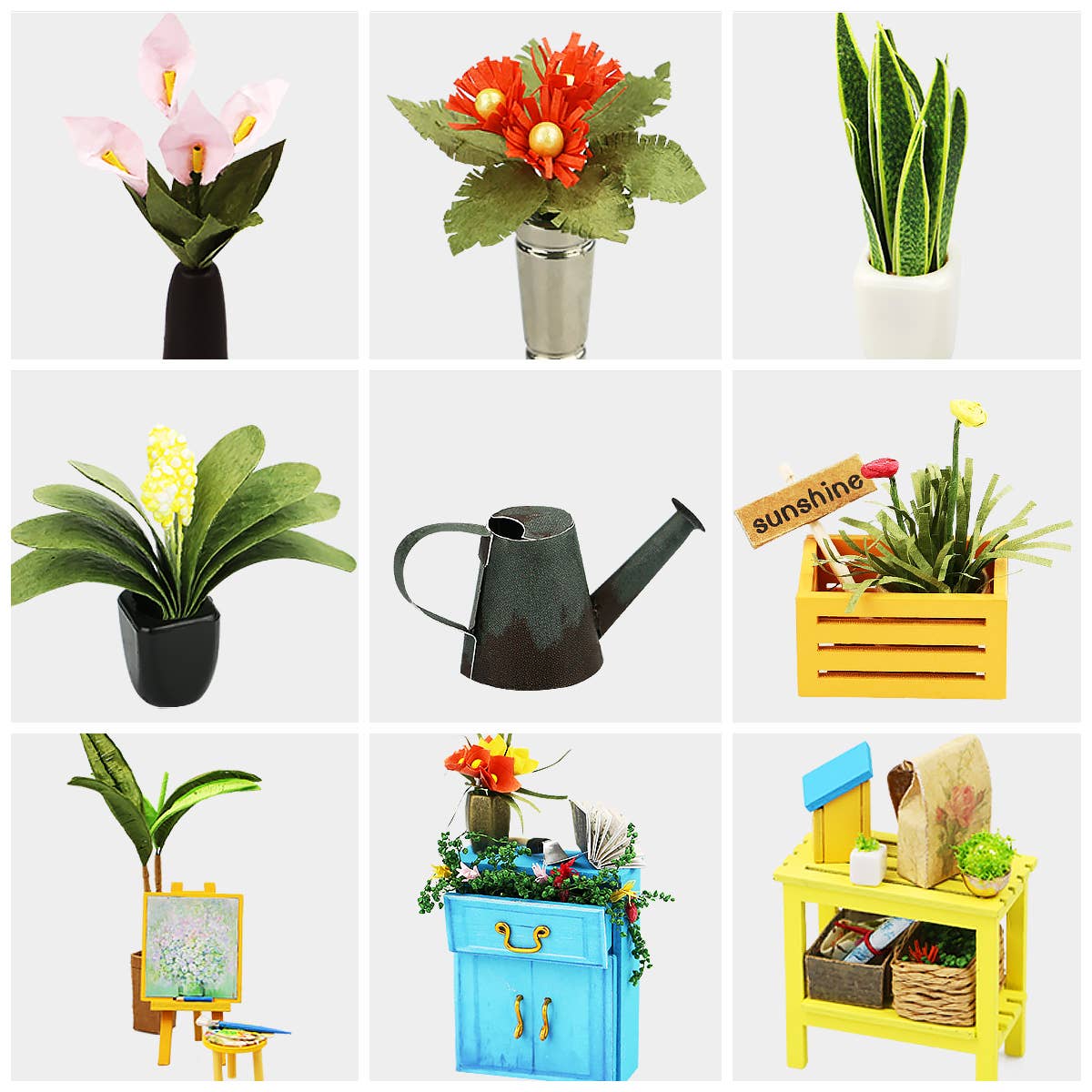 Cathy's Flower House- DIY Miniature House Kit