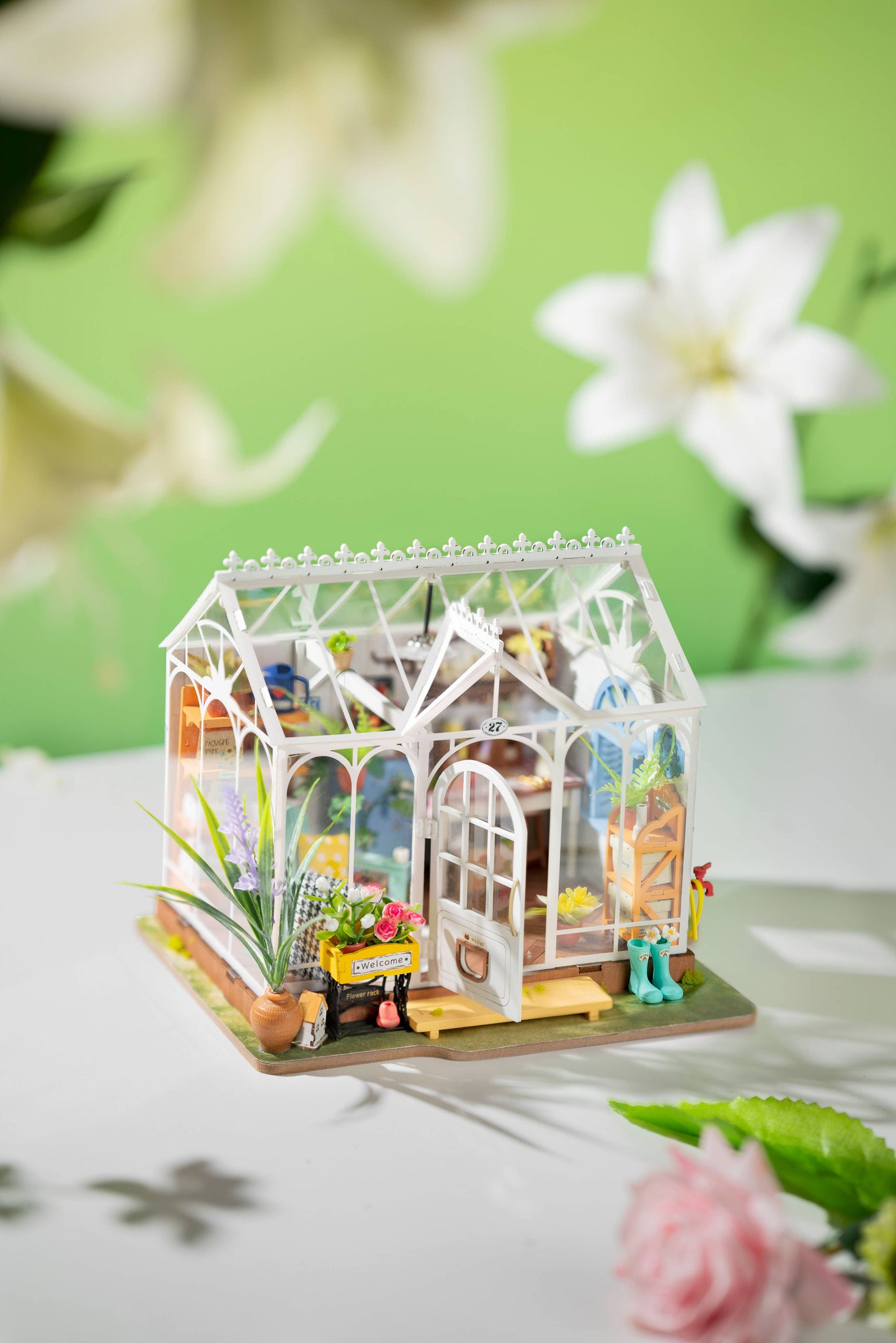 Dreamy Garden House- DIY Miniature House Kit