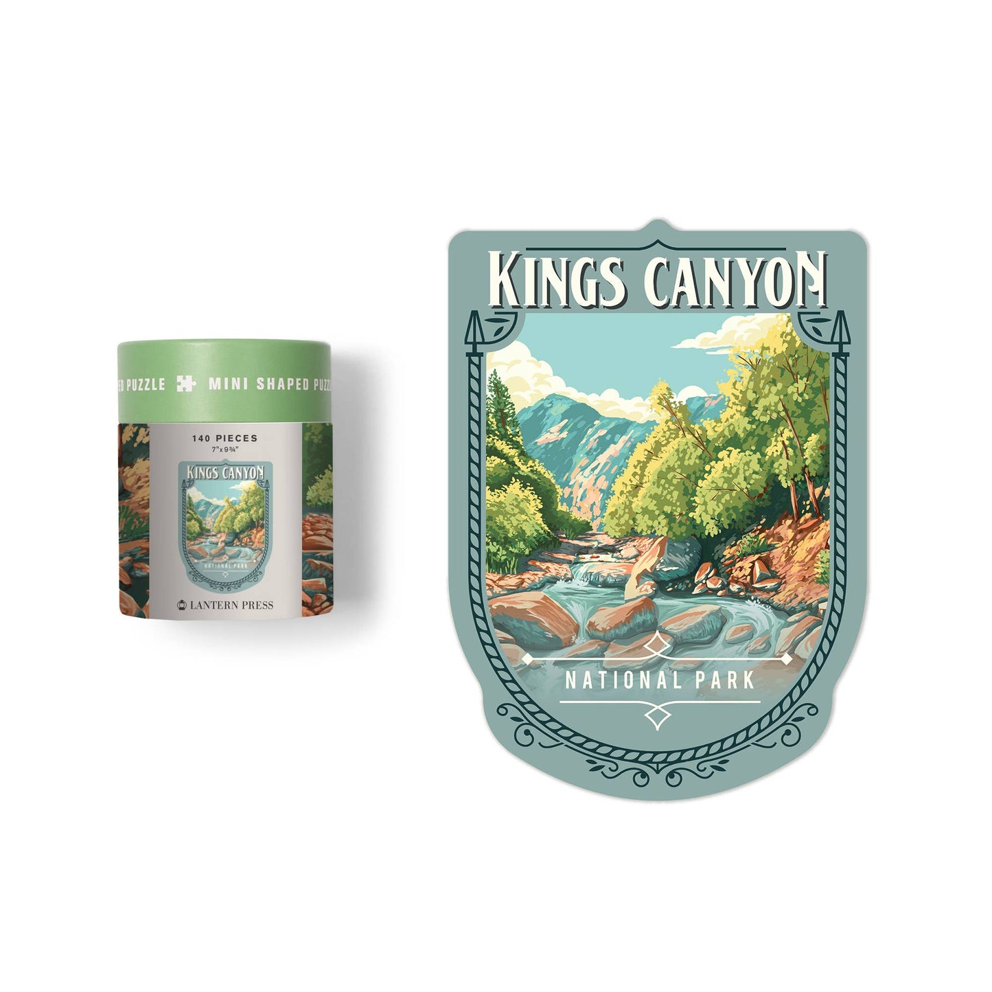 Kings Canyon - Mini Puzzle, Protect Our National Parks