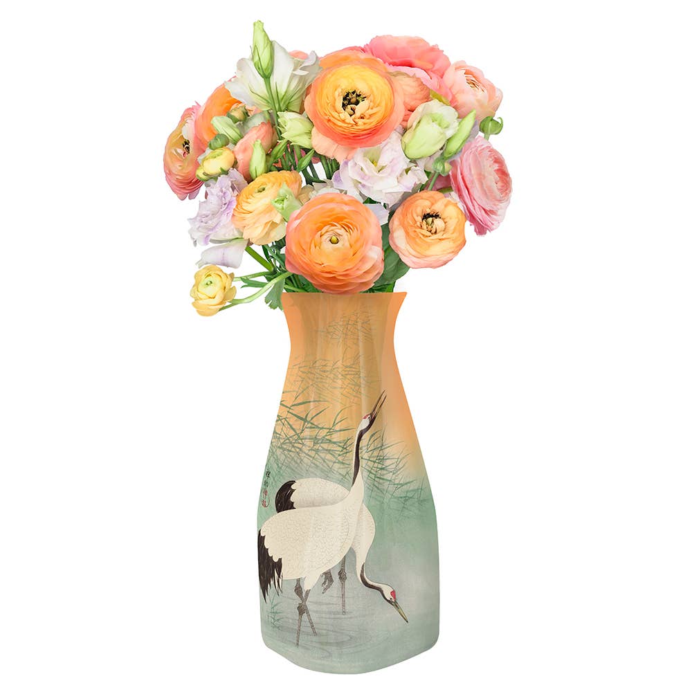Ohara Koson Two Cranes-Modgy Expandable Vase