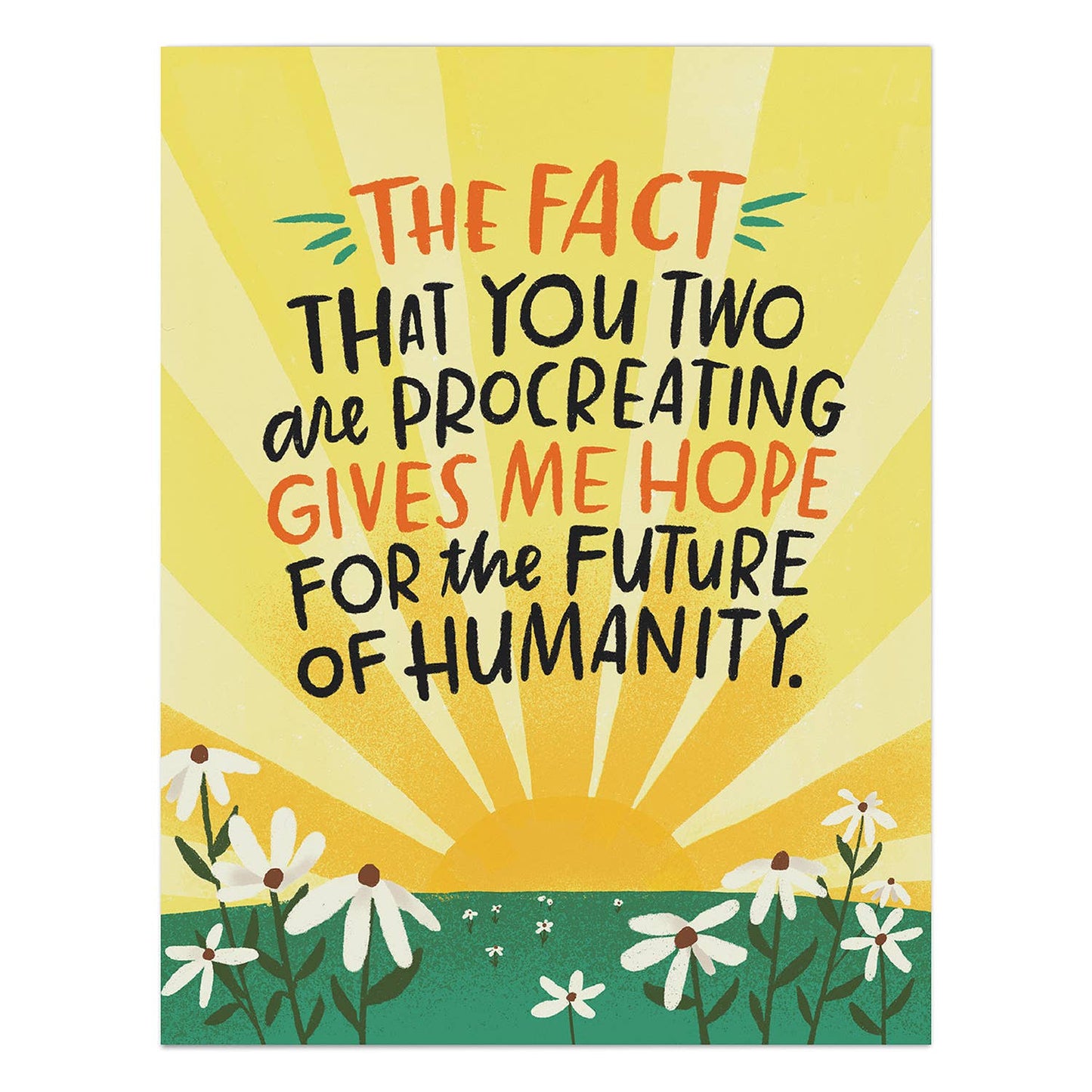 Future of Humanity Baby Card