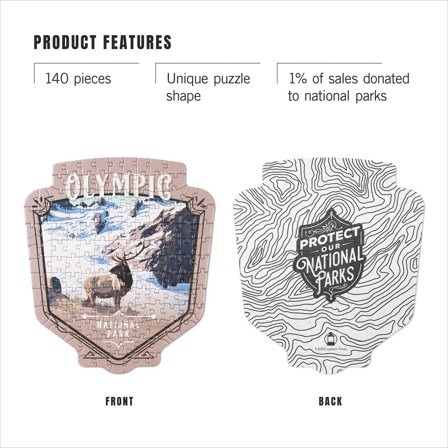 Olympic -Mini Puzzle, Protect Our National Parks