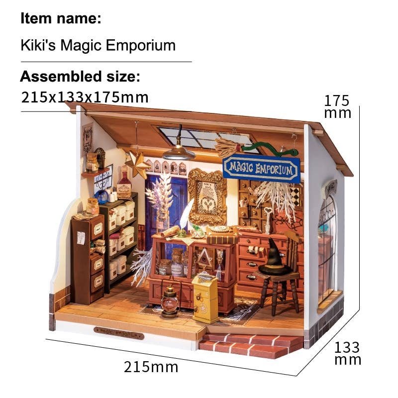 Kiki's Magic Emporium- DIY Miniature House Kit